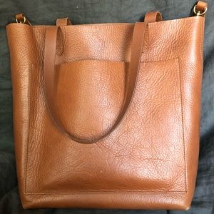 Madewell Medium Transport Tote, English Saddle